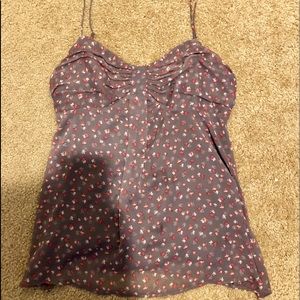 American Eagle Brown Pattern Tank